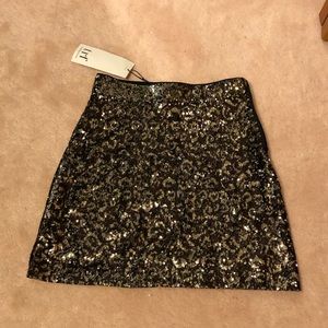 NWT Zara Sequin Skirt